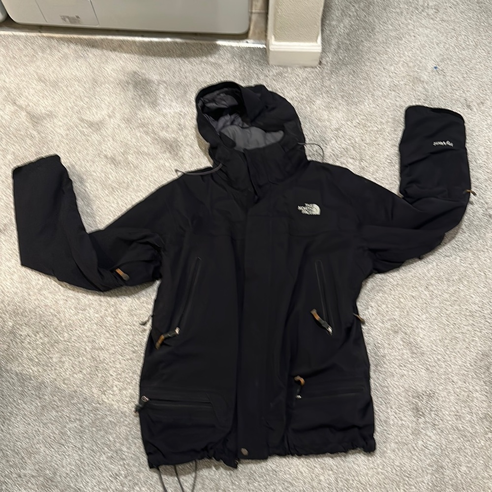 Vtg the north face black hyvent jacket men’s L